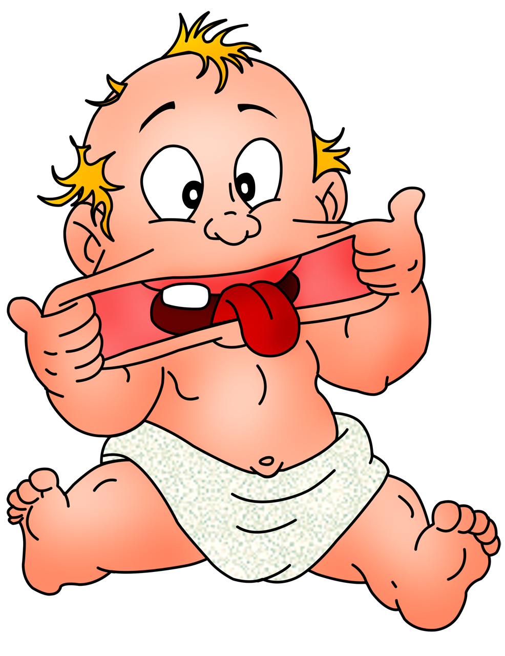 Веселые дети рисунок