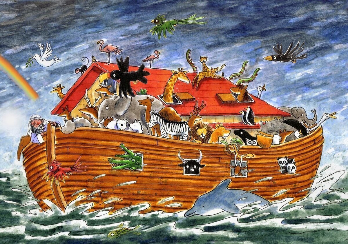Всемирный потоп Ковчег ноя