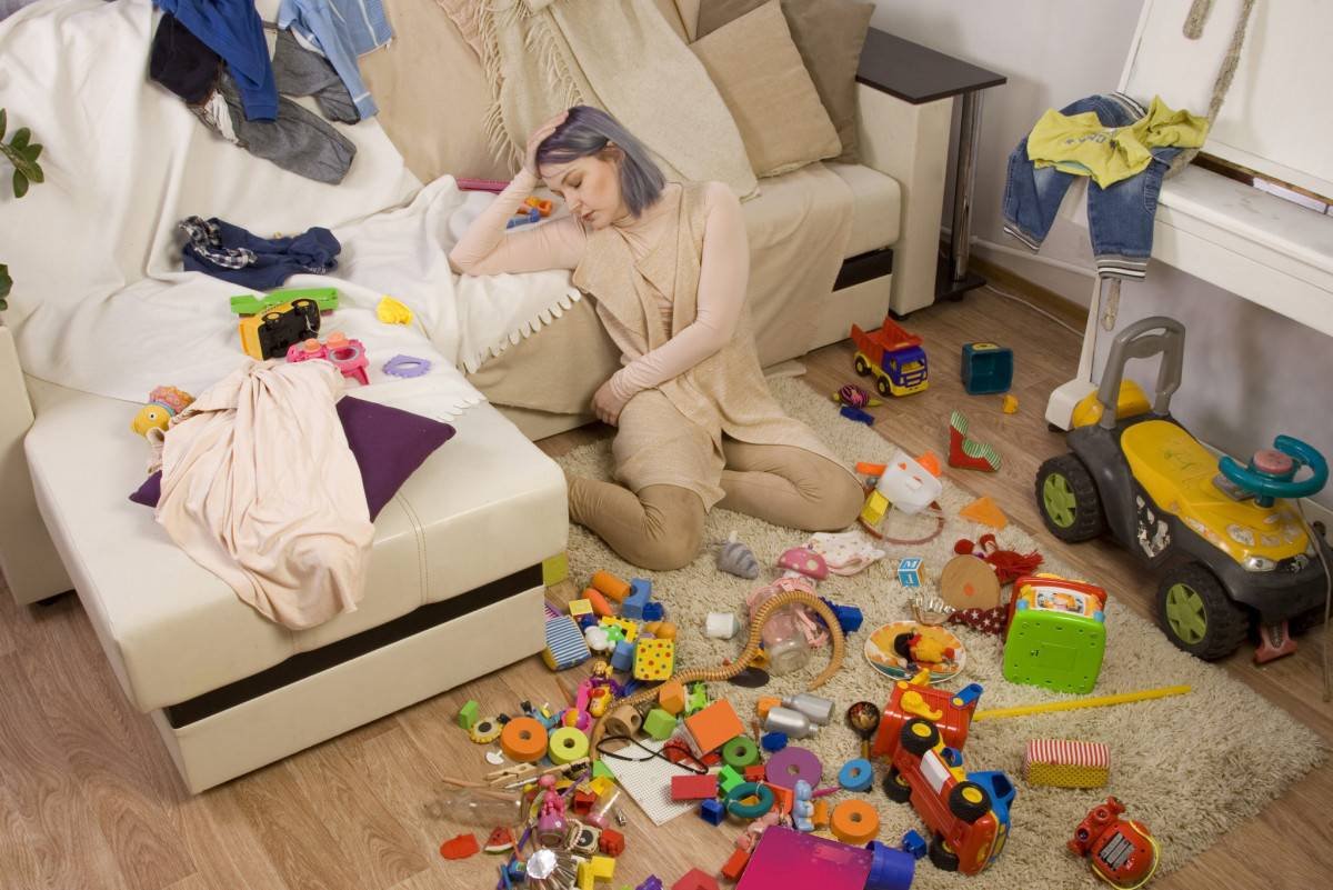 Разбросанные игрушки