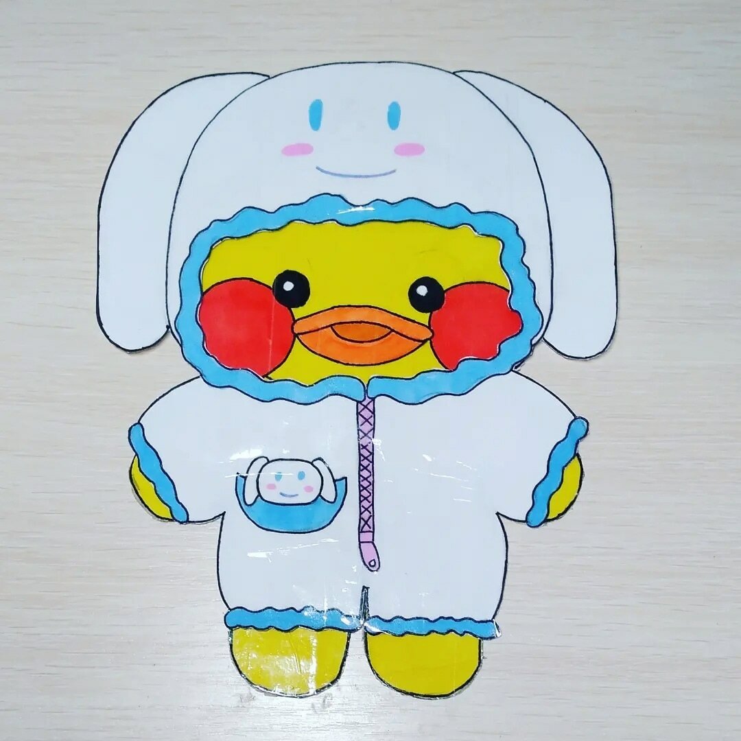 Идеи для уточки лалафанфан из бумаги