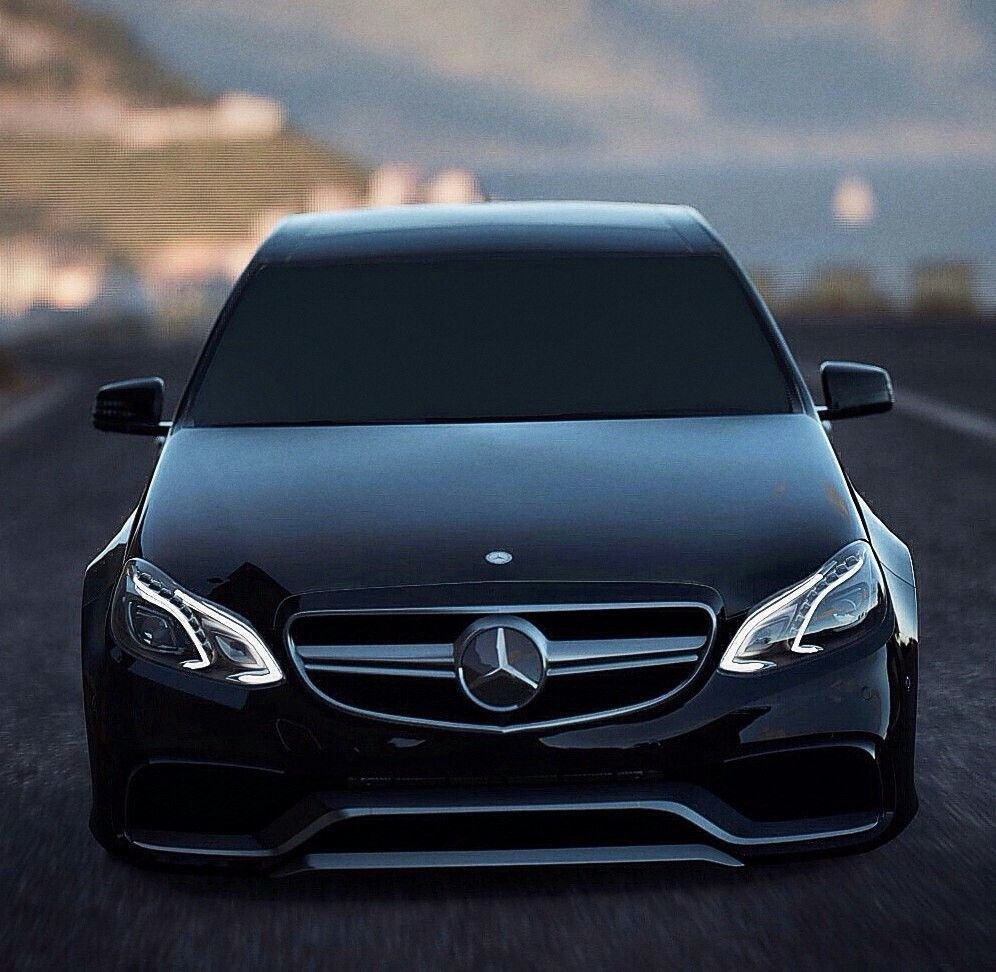 Мерседес АМГ зимой