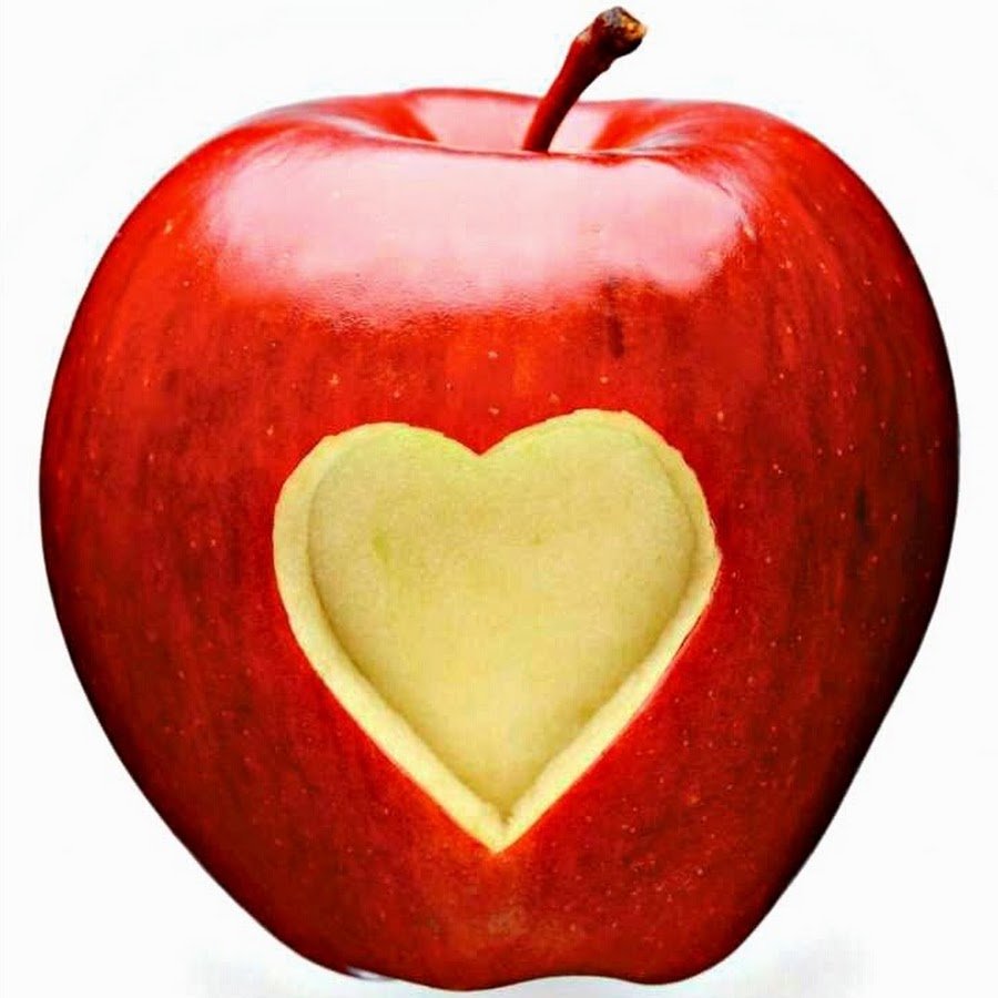 Яблоко стикер