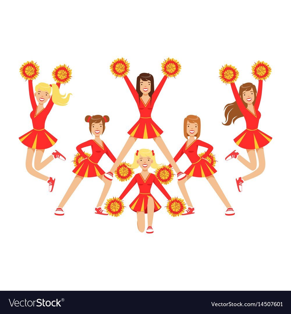 Движения для черлидинга для детей