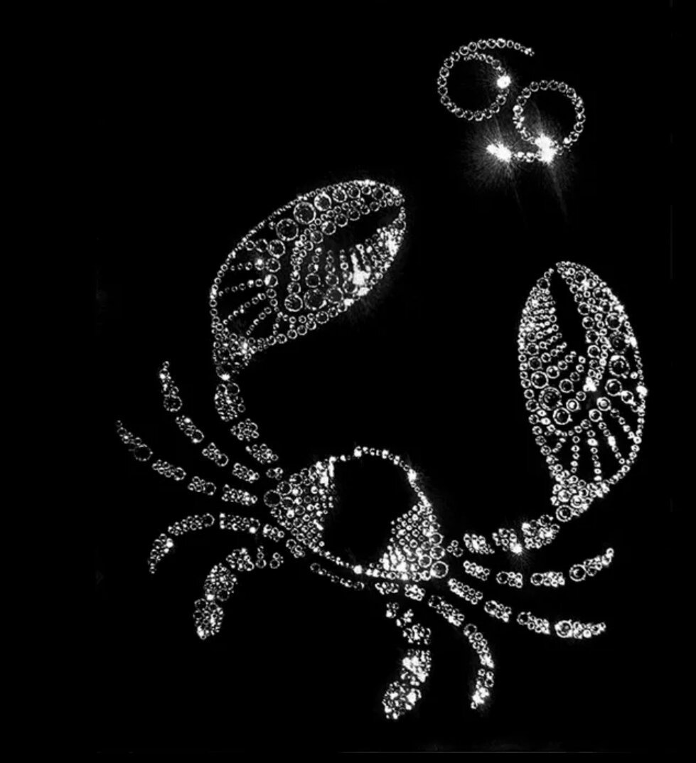 Скорпион из страз