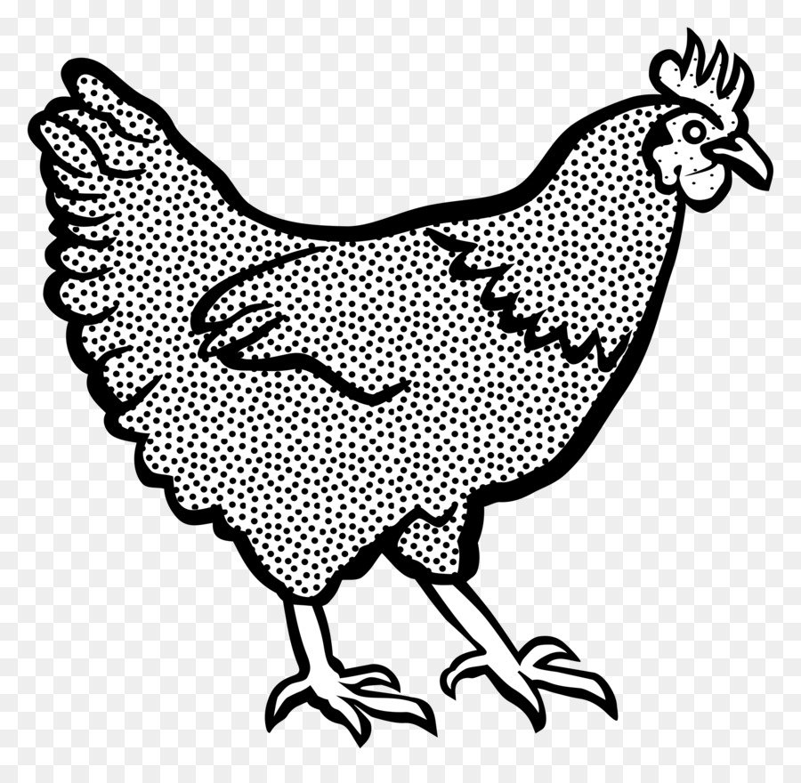 Курица рисунок