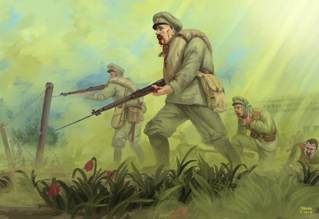 Атака мертвецов первая мировая война