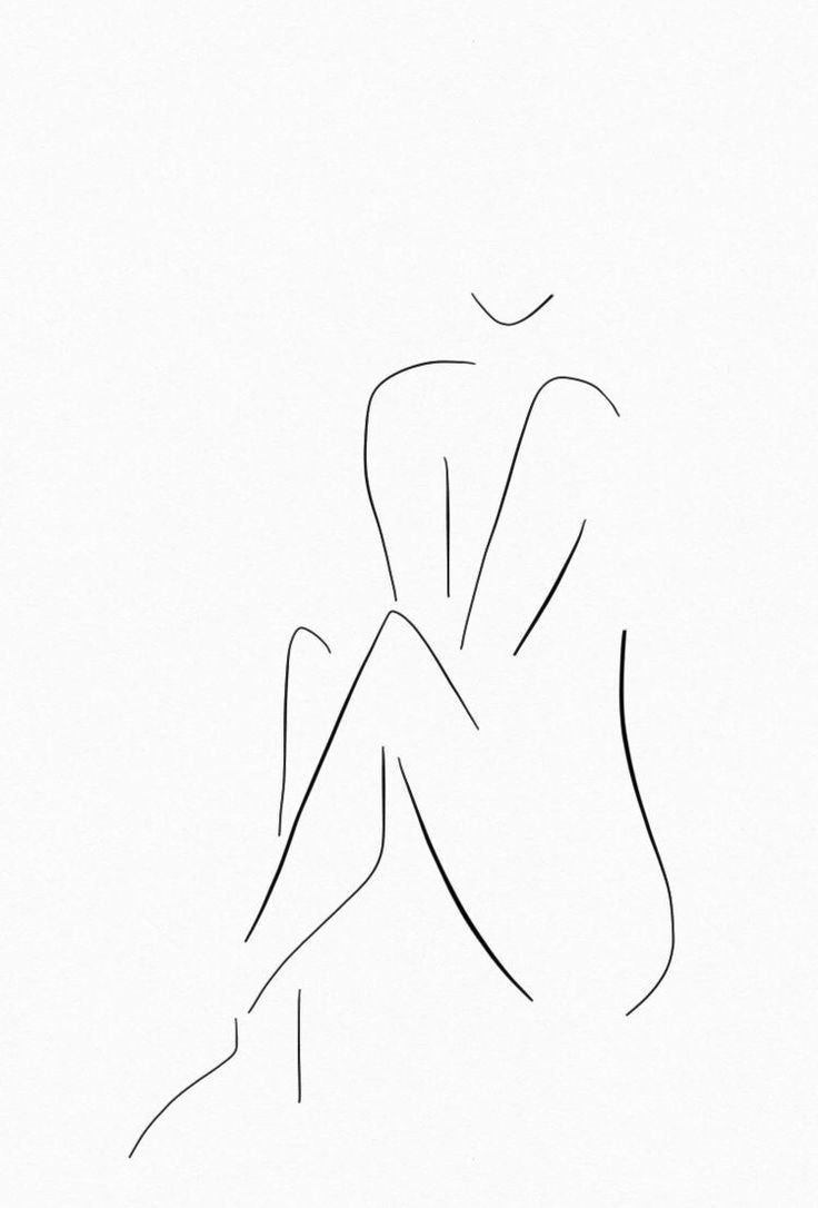 Очертания женского тела