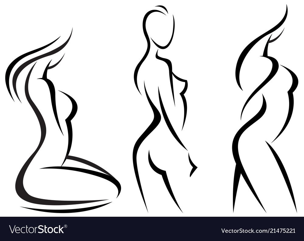 Тело девушки рисунок