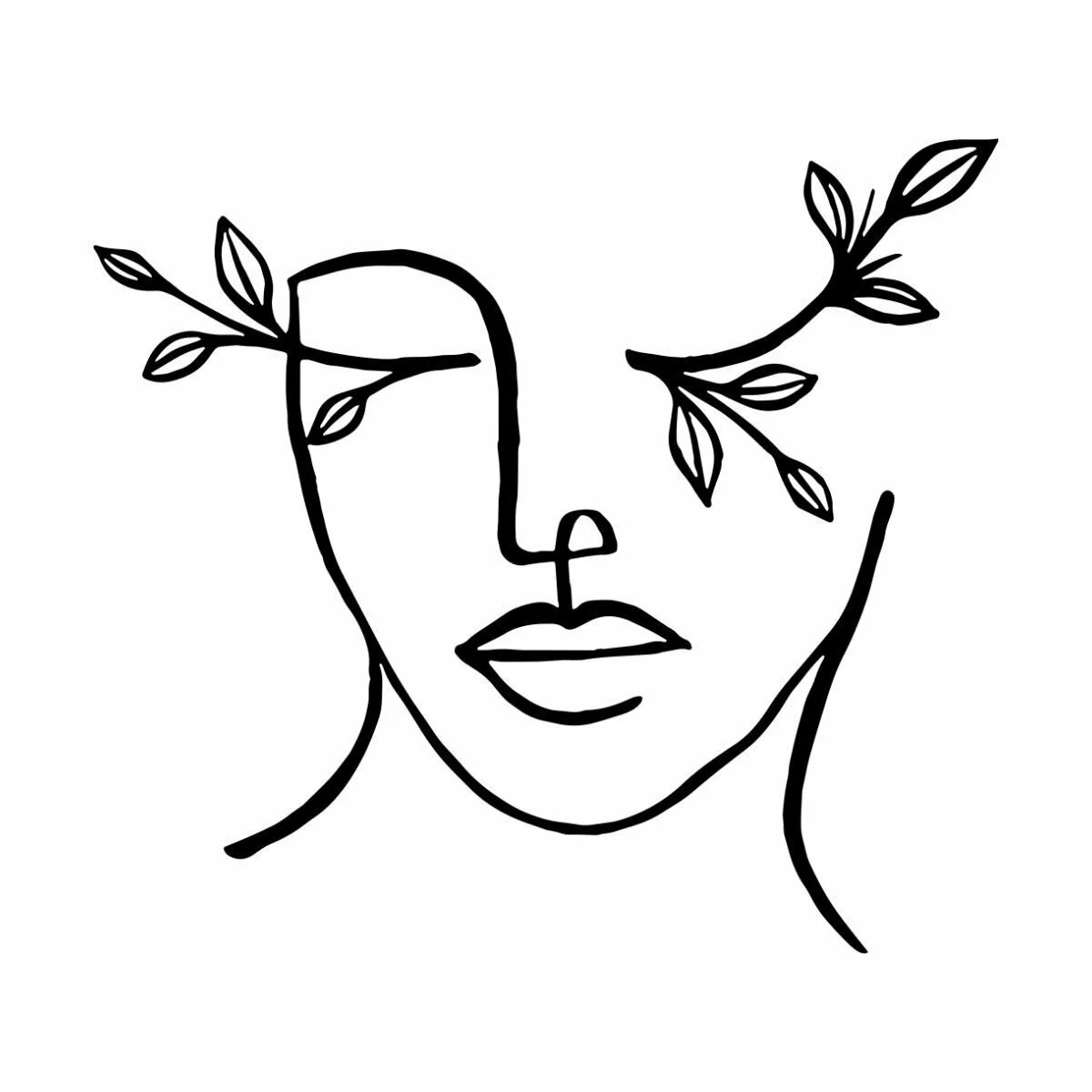 Очертания женского тела