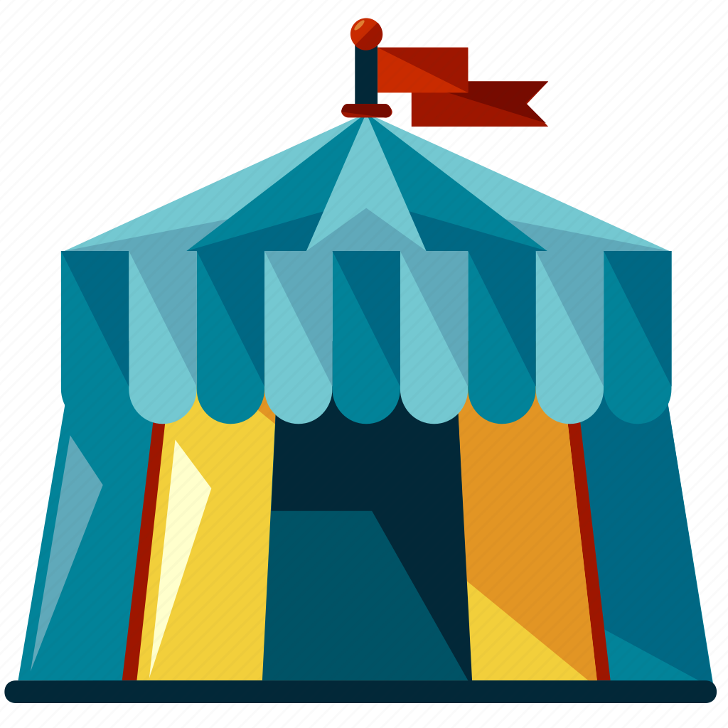 Цирк шатер розовый