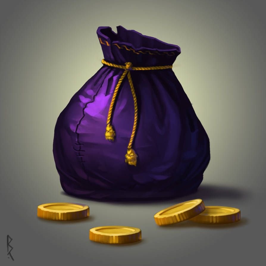Кошель фэнтези арт