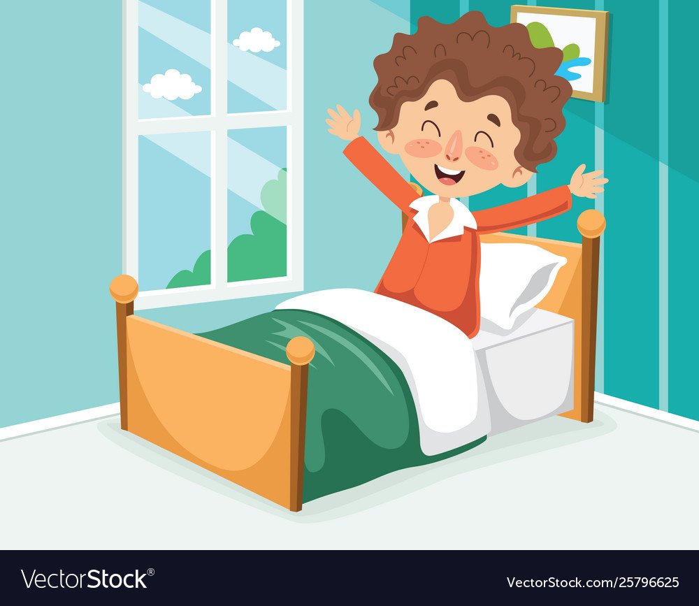 Утро мальчик проснулся