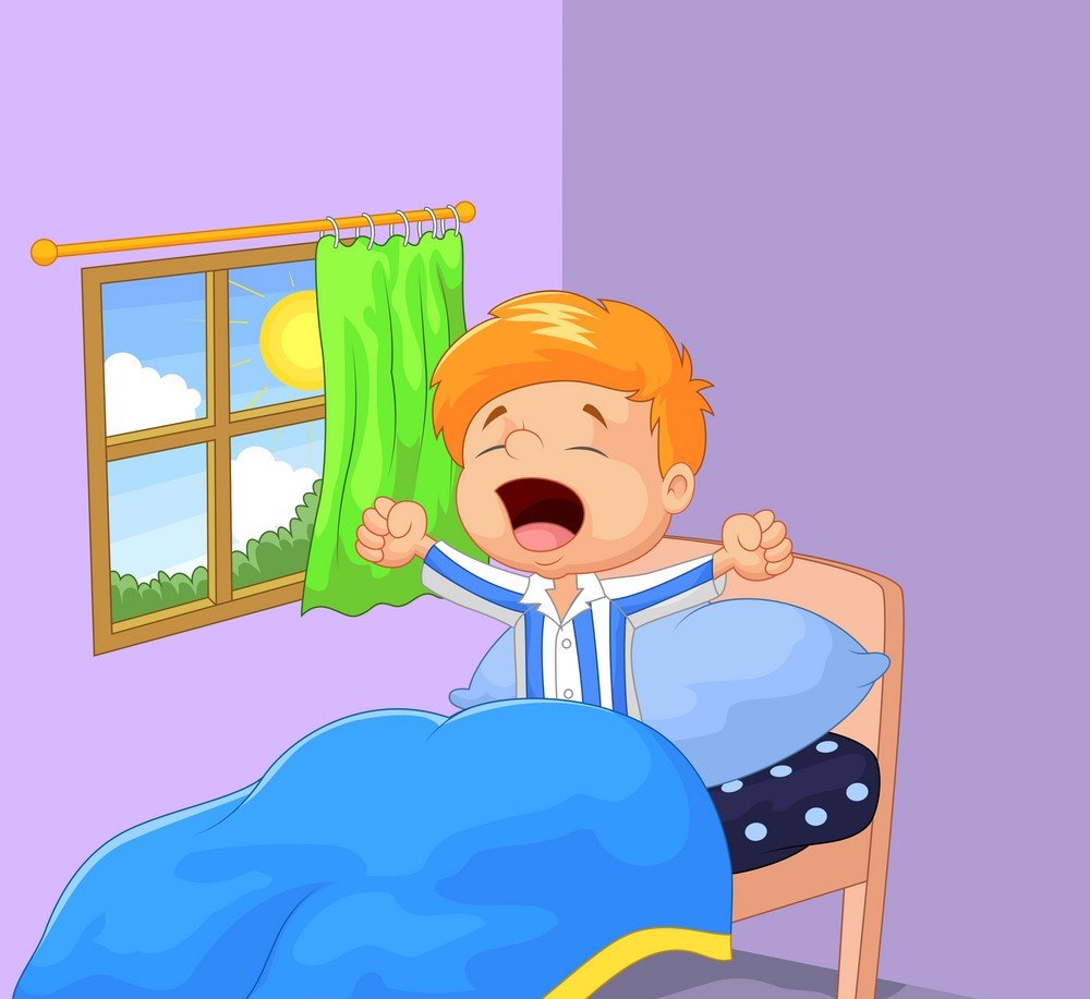 Мальчик проснулся