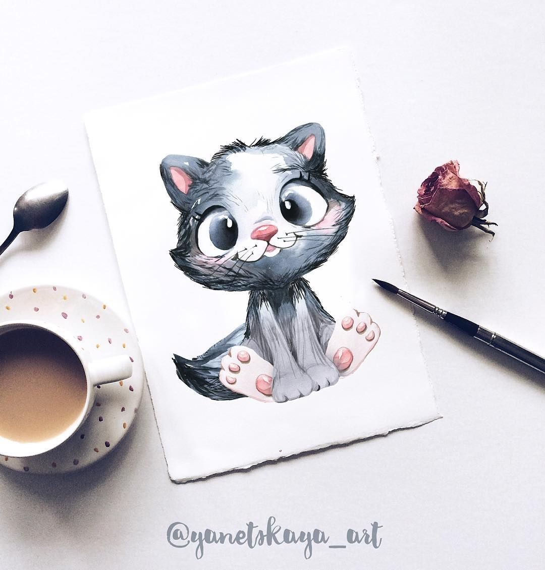 Иллюстрации Светланы Янецкой котята
