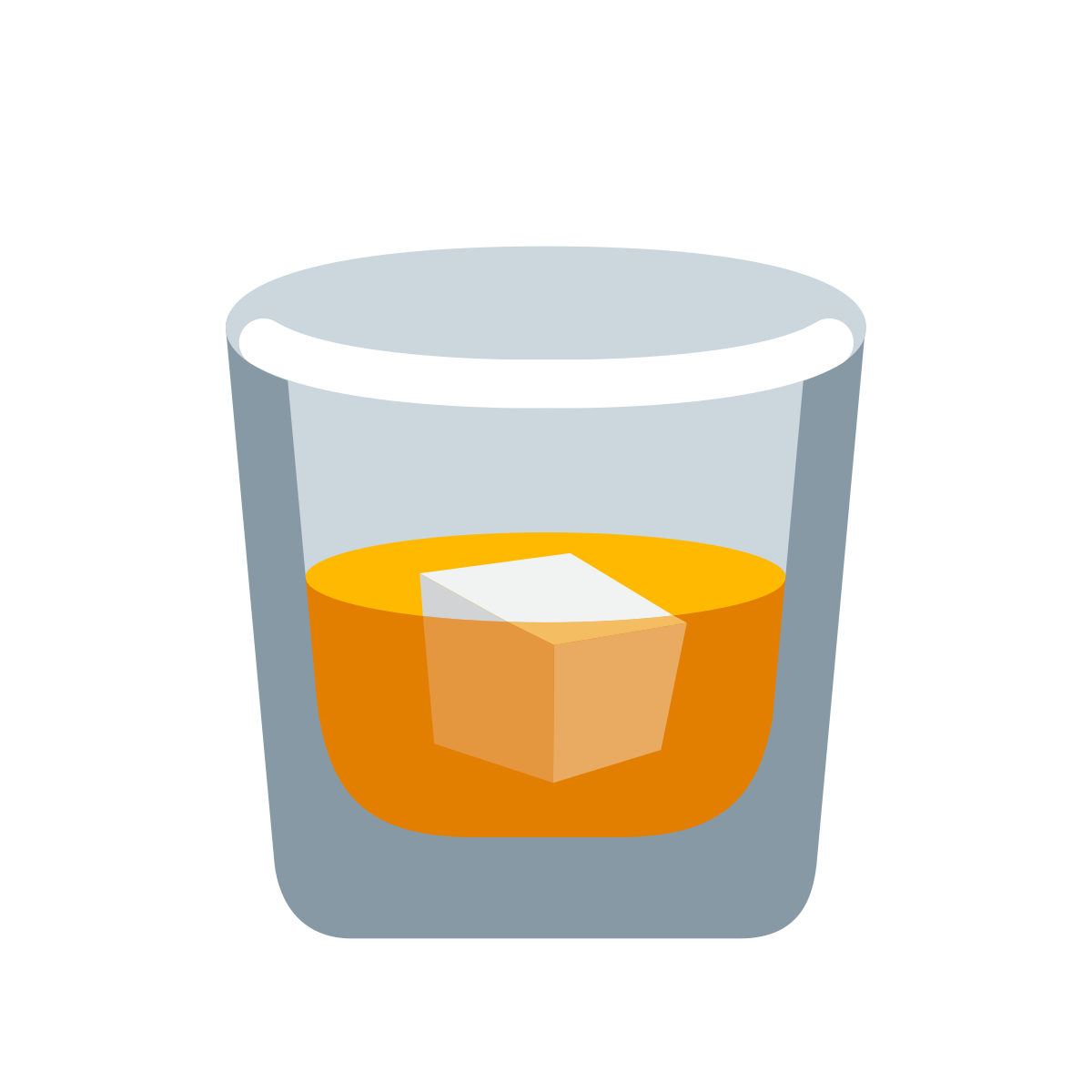 Смайл со стаканом