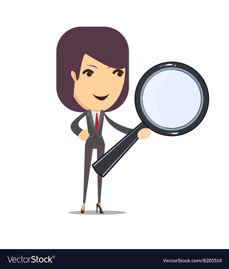 Девочка с лупой