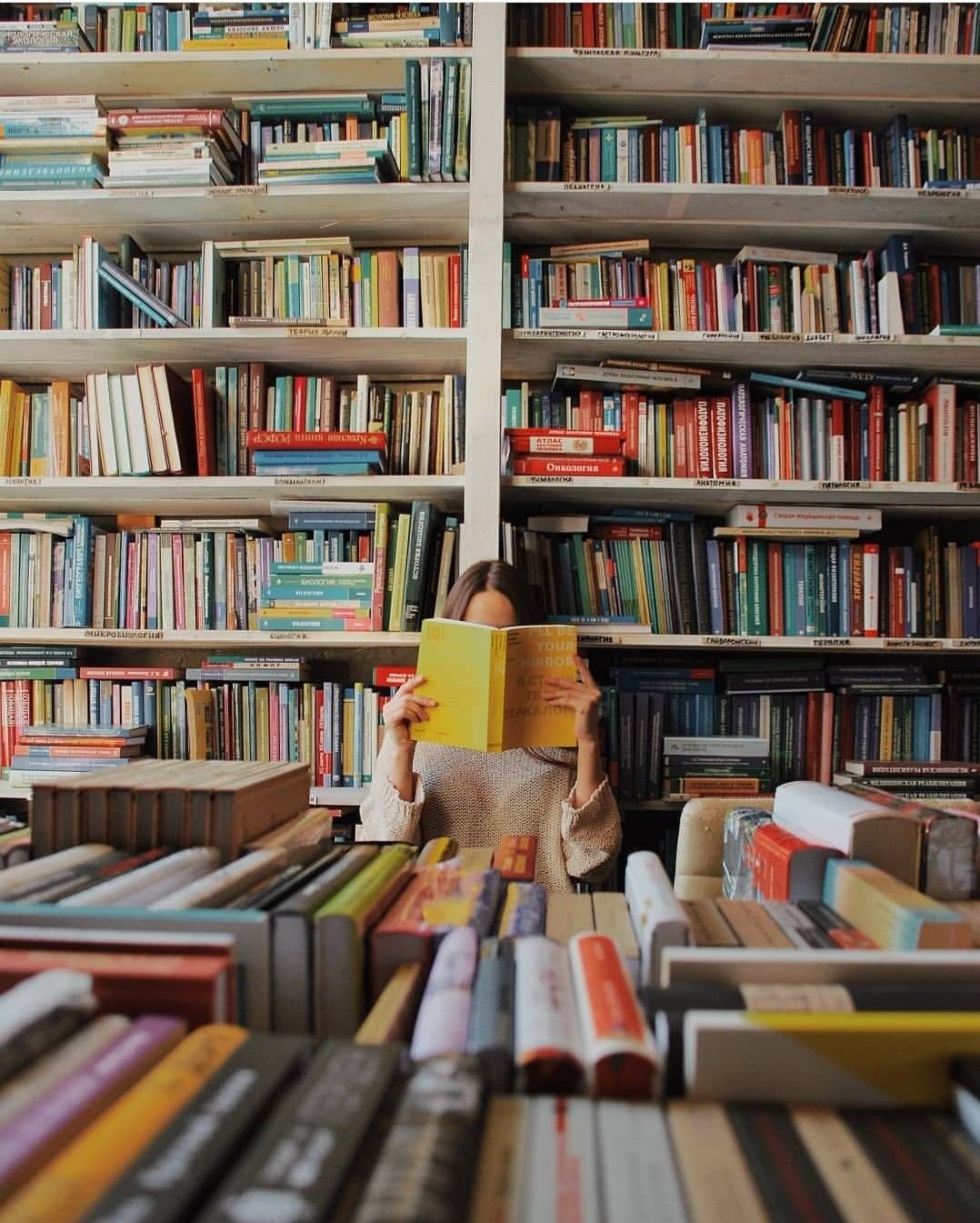 Книжные полки арт