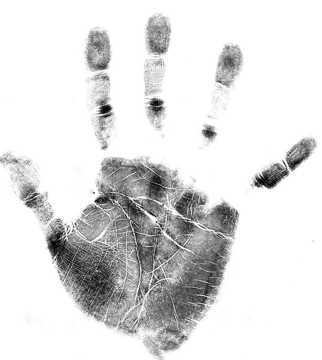 Отпечаток человеческой руки