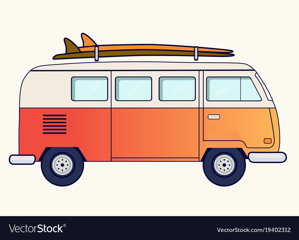 Furgon illustration svg