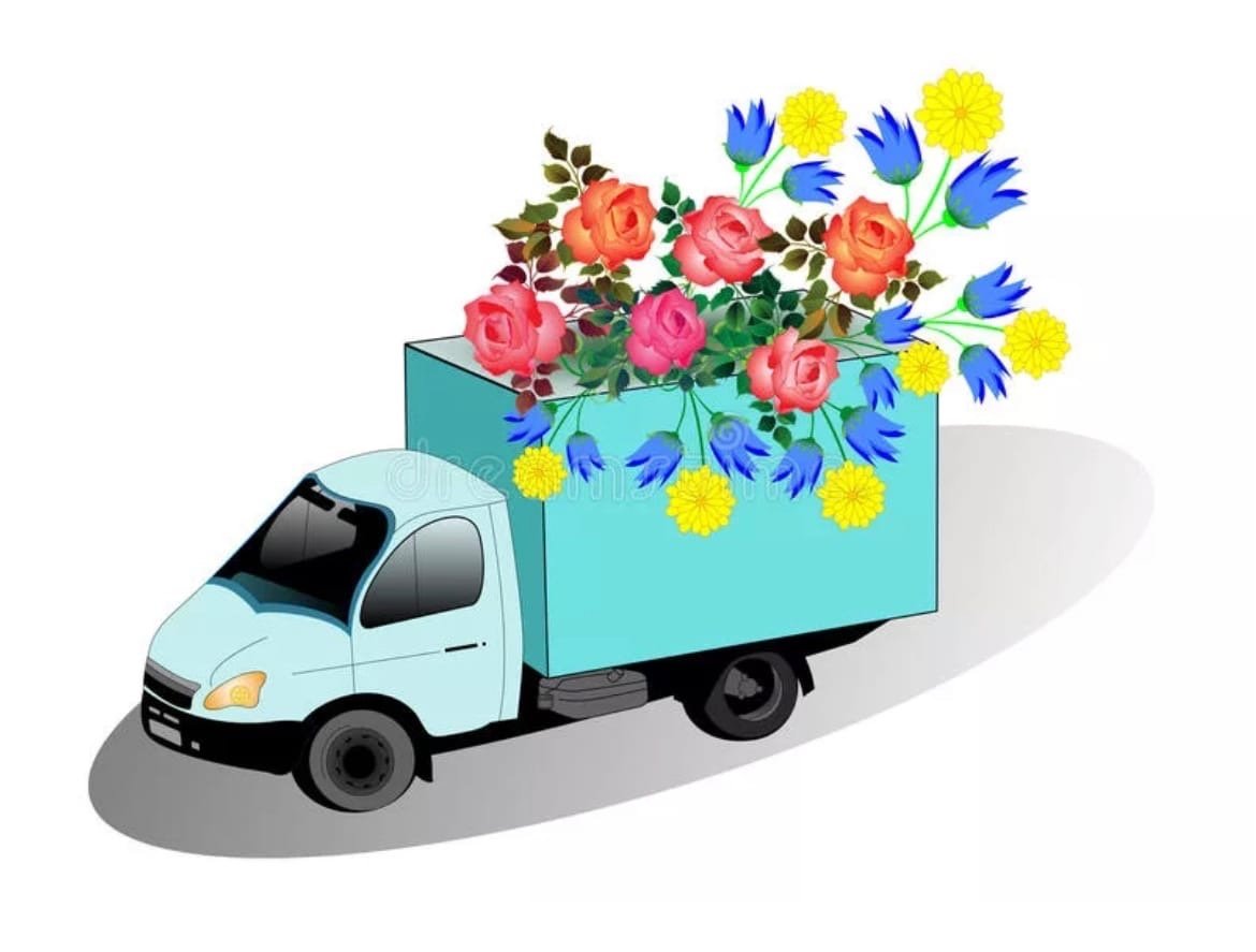 Шофер грузовика рисунок