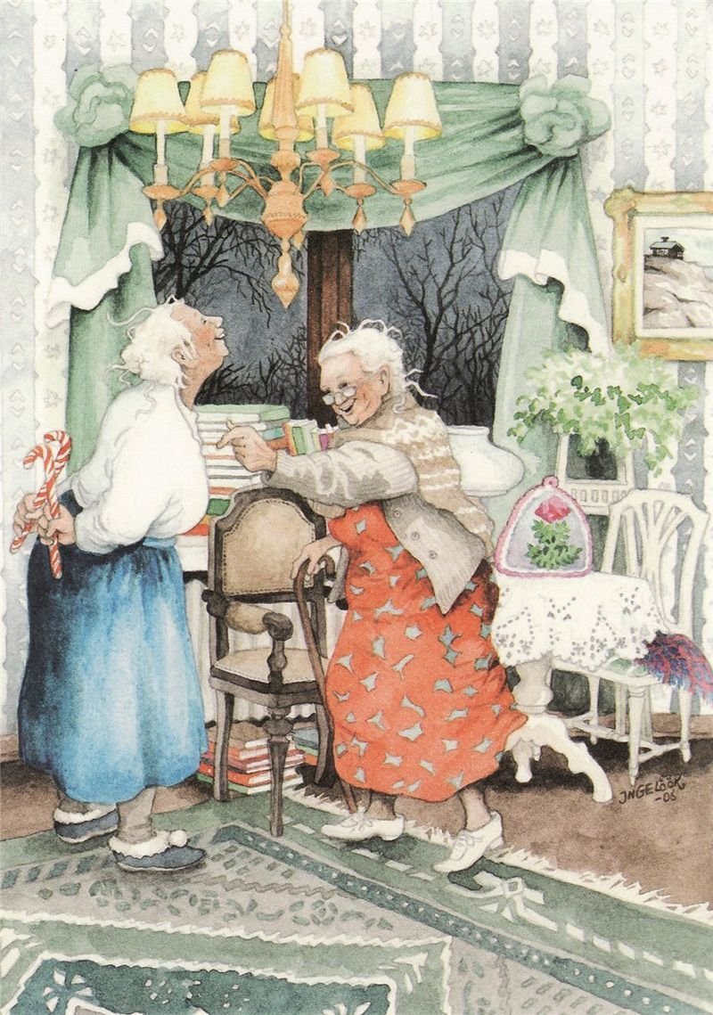 Финская художница Инге лёёк.