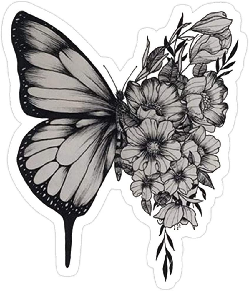 Бабочка тату эскиз