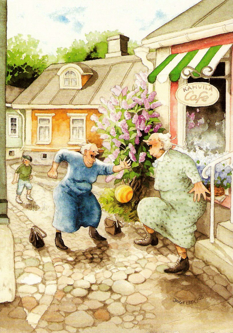 Финской художницы Inge look