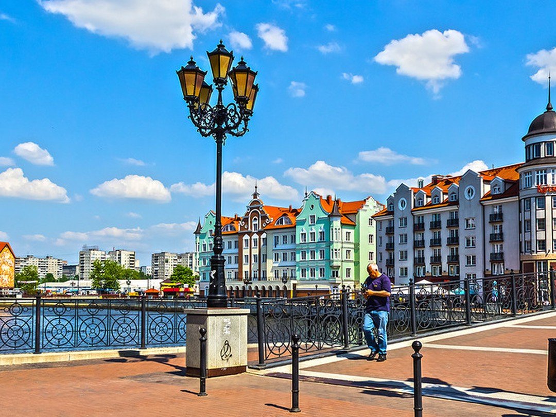 Калининград собор кафедральный на закате