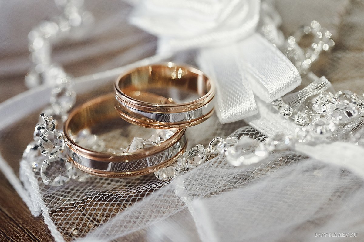 Кольца на свадьбу обручальные