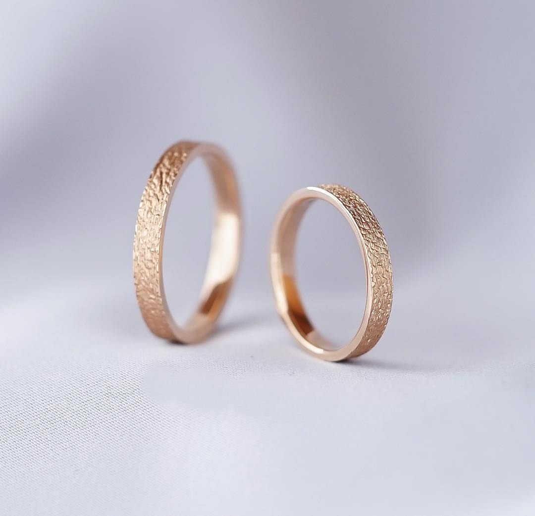 Минималистичные обручальные кольца