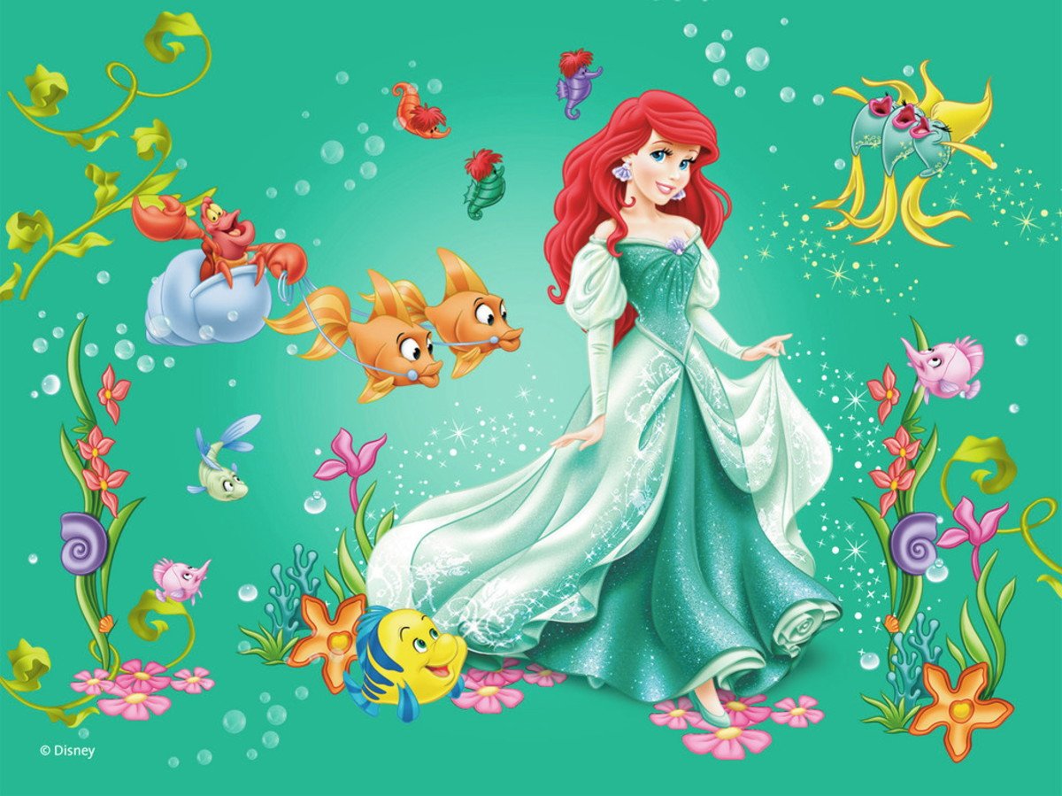 Ариэль принцесса Дисней мультфильм