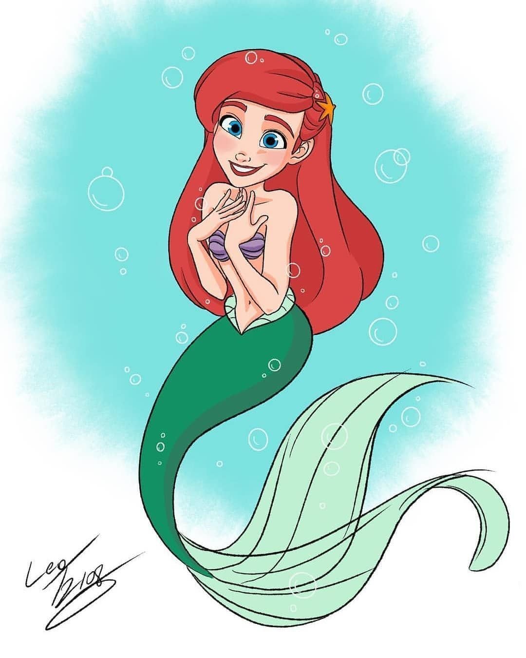 Русалочка картинки для детей