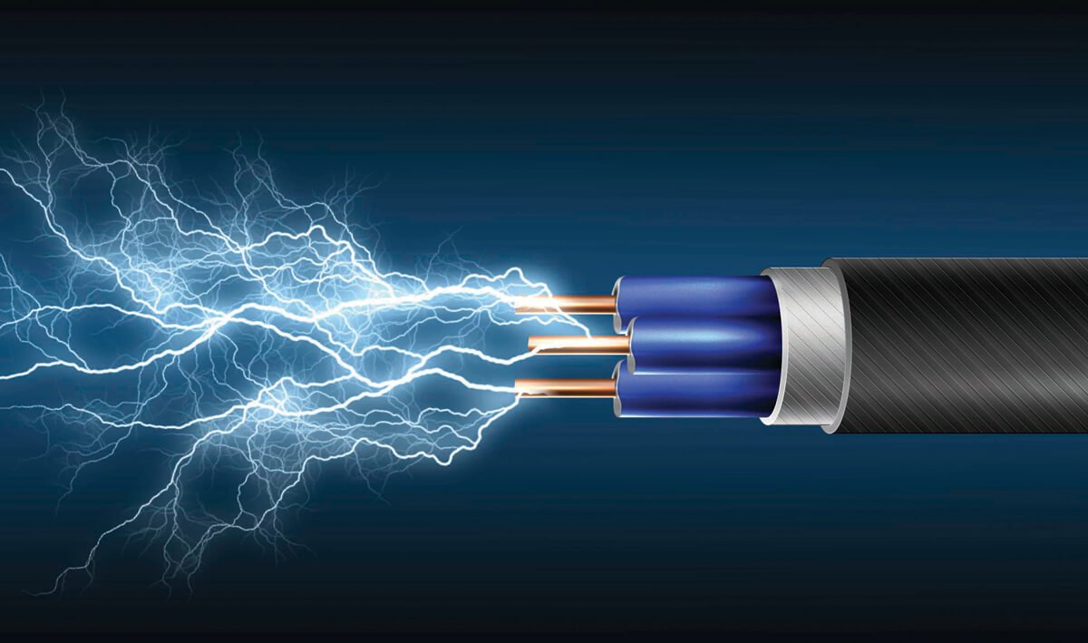 Электрик фон