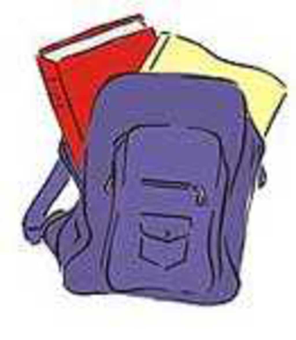 Мультяшный четыре рюкзака