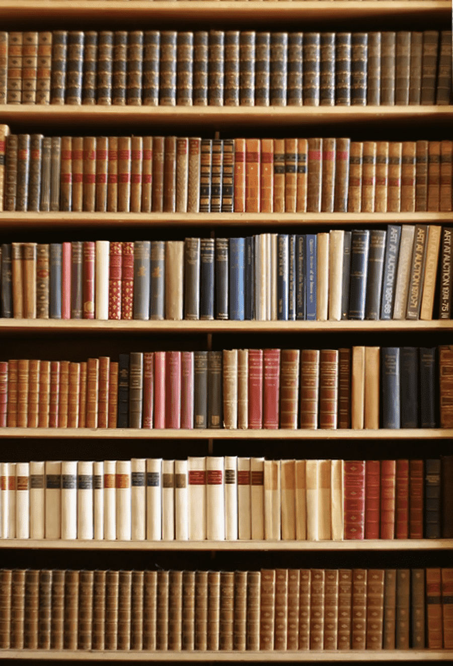 Расстановка книг на полке