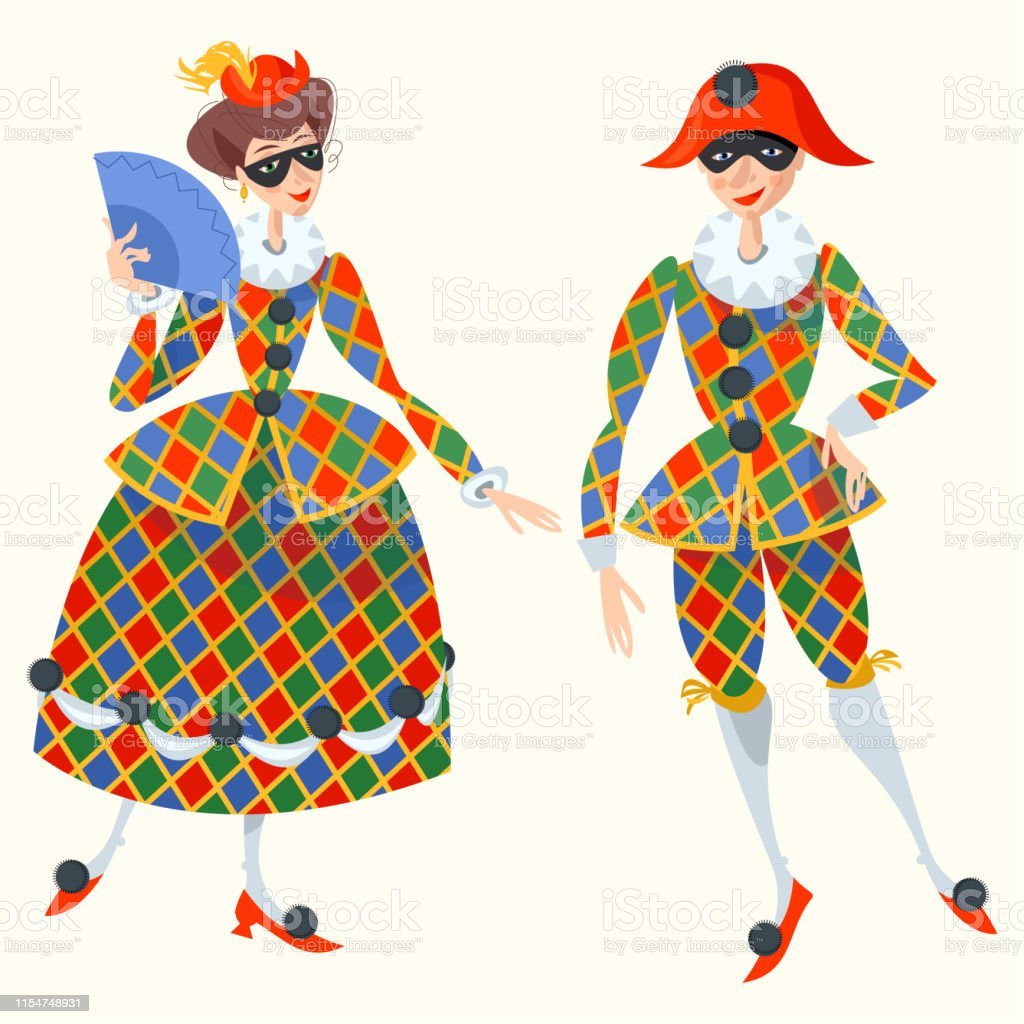 Арлекин картина