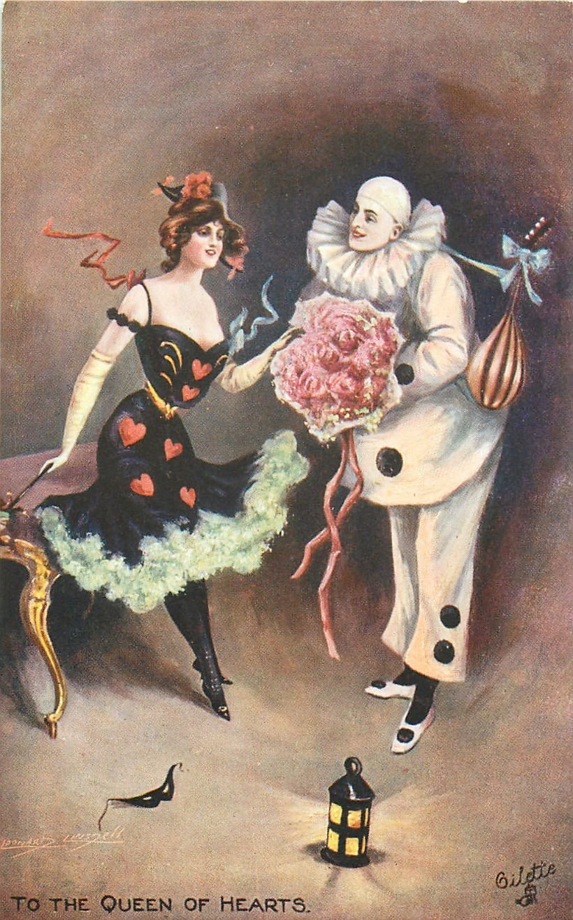 Коломбина Пьеро Арлекин персонажи