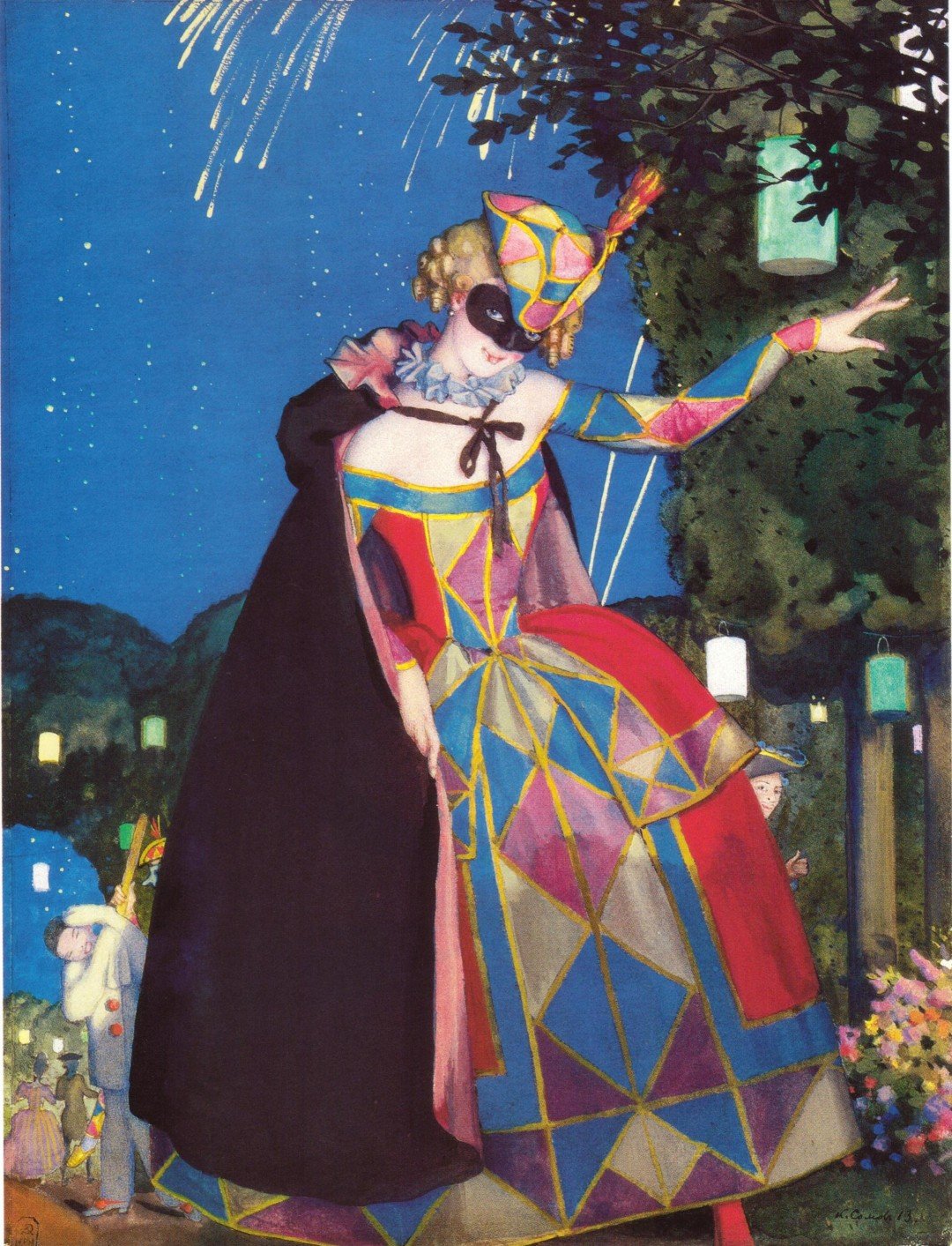 Константин сомов Коломбина