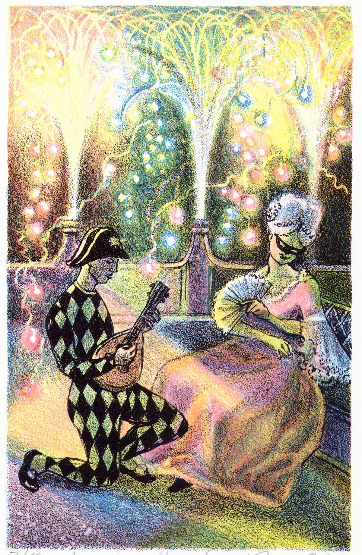 Константин сомов язычок Коломбины