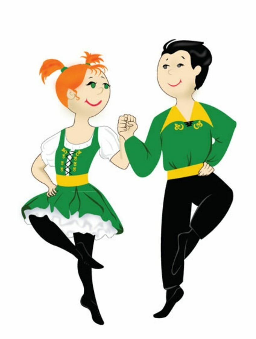 Ирландские танцы рисунки