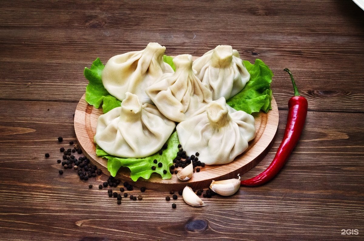 Шпинатные хинкали