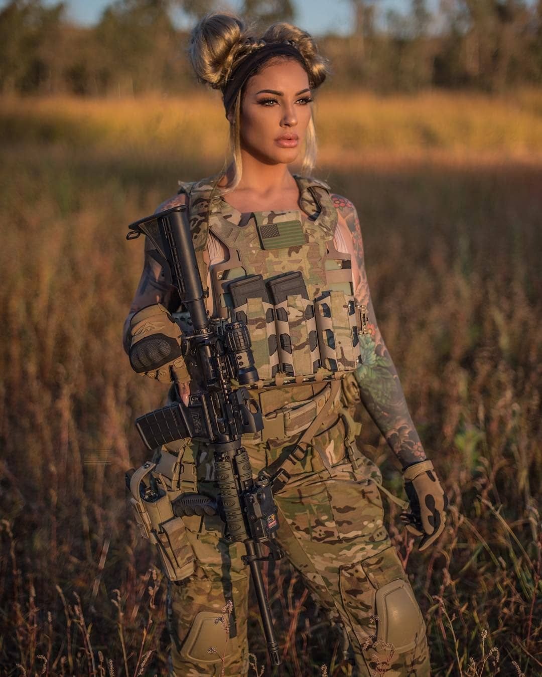 Милитари Тактикал герл