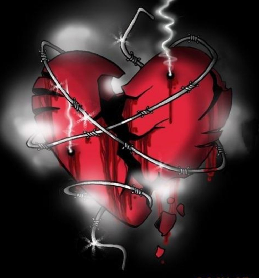 Черная роза с шипами