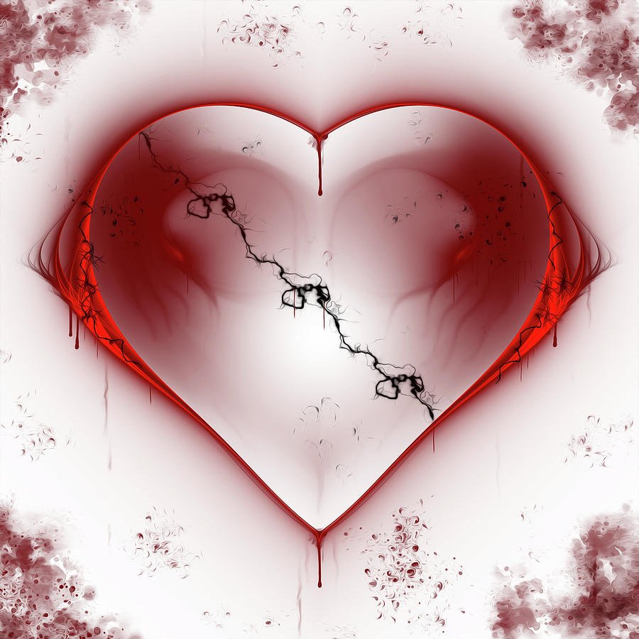 Плачущее сердце картинки