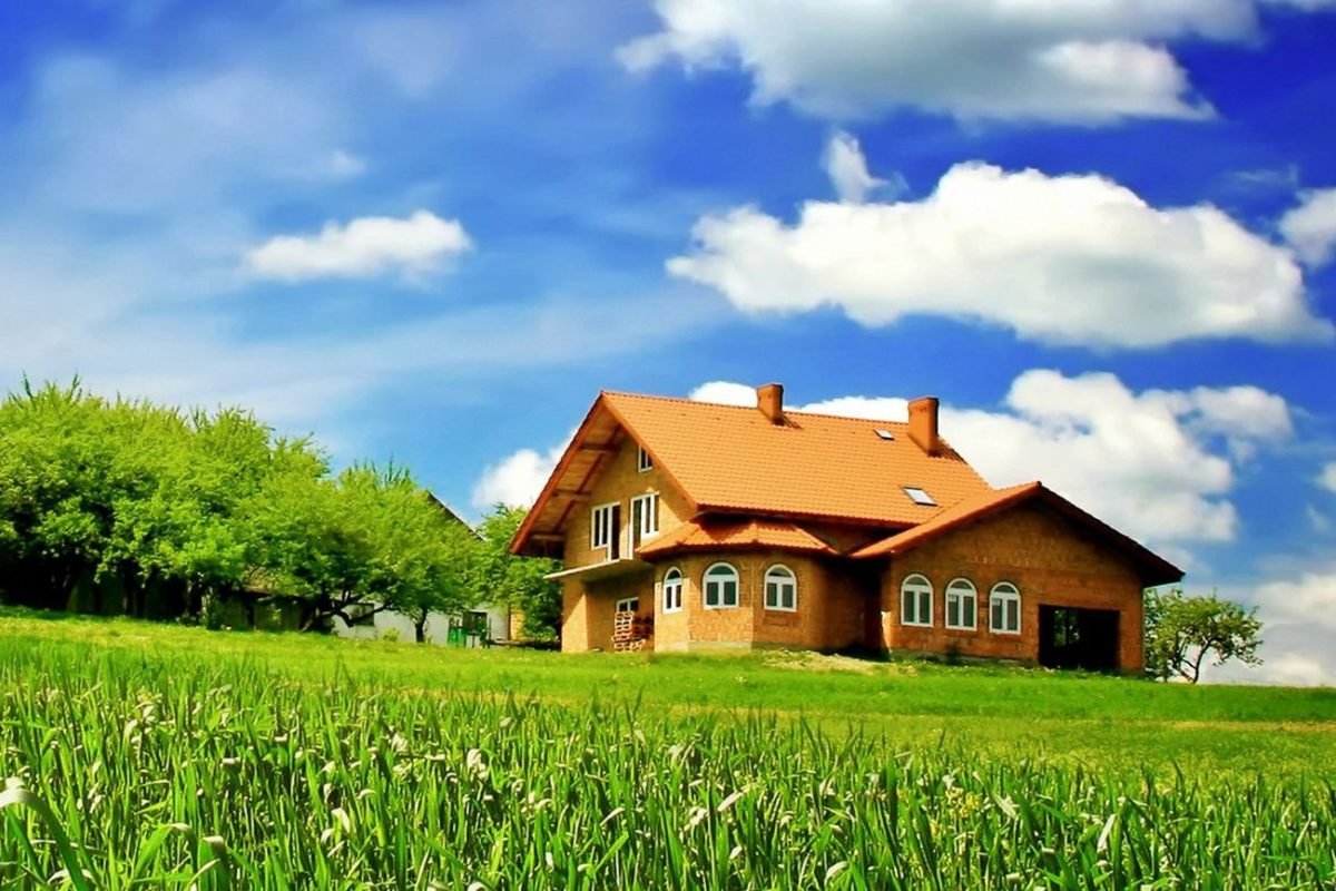 Дом в земле