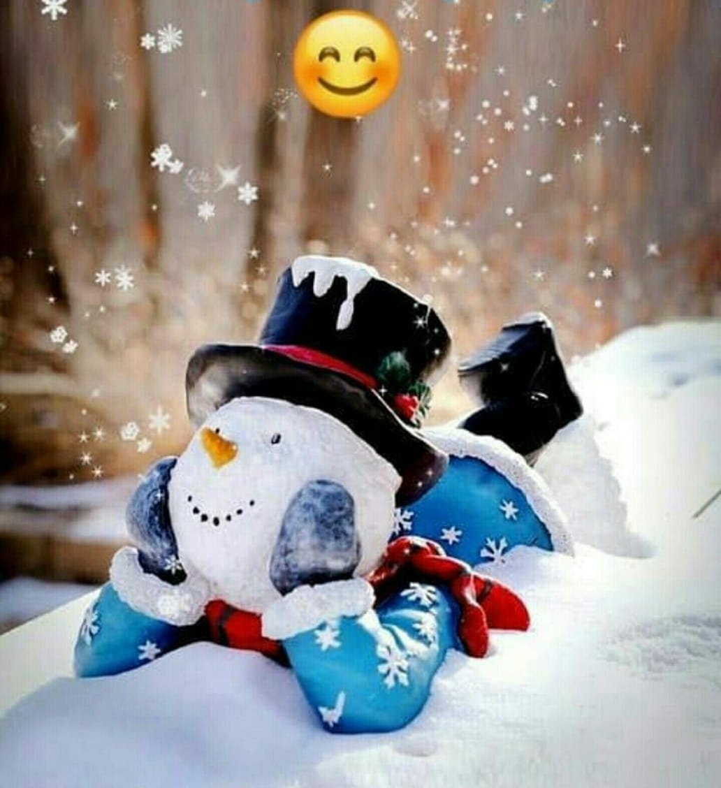 С добрым утром Снеговик