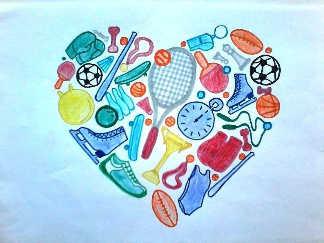 Здоровый образ жизни арт