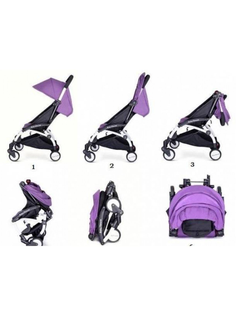 Бейби тайм коляска синяя