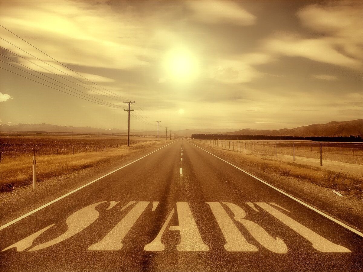 Начало старт