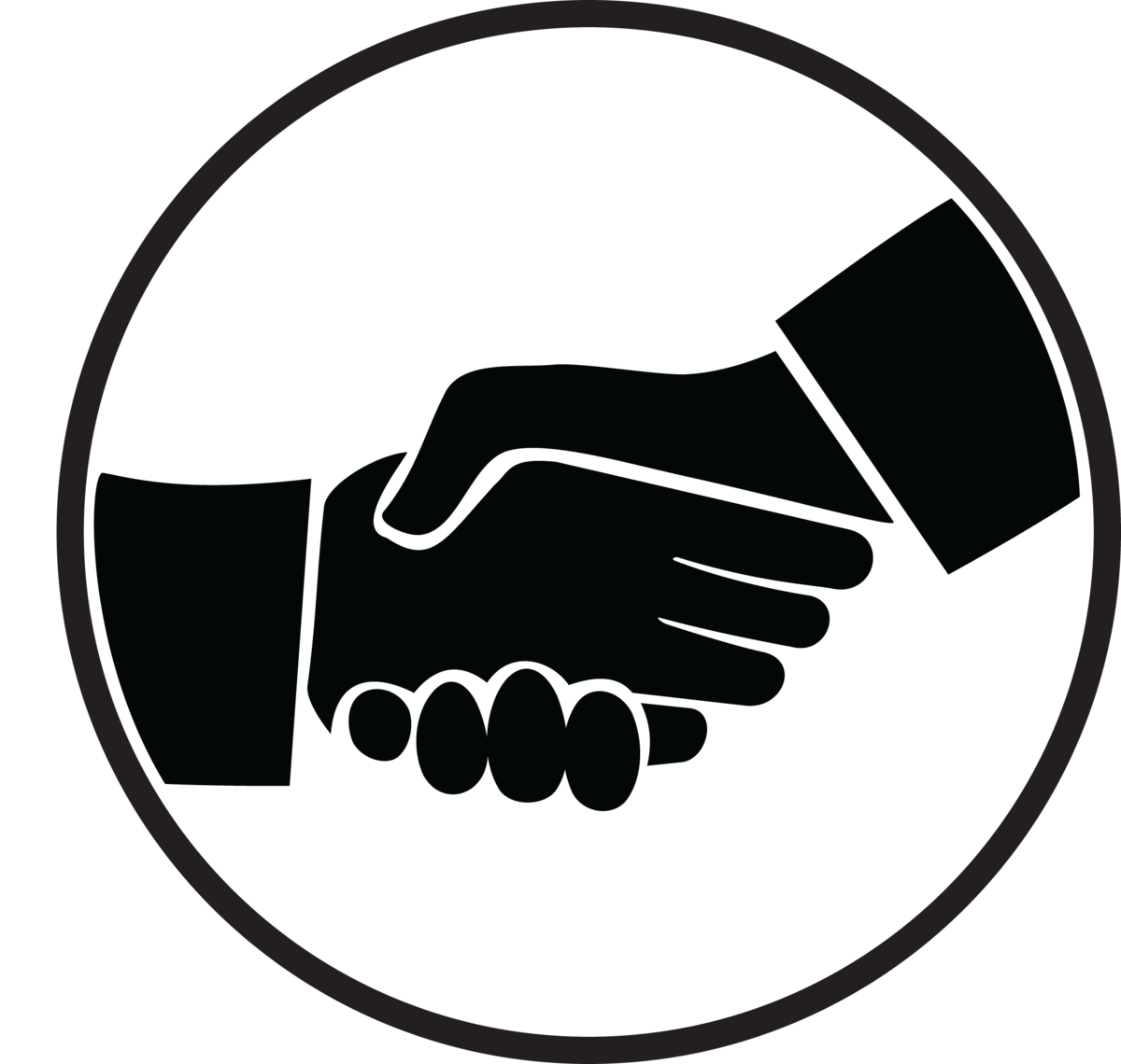 Рукопожатие иконка